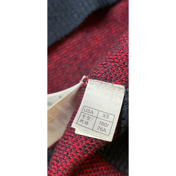 Brooks Brothers Red Fleece Crewneck Love Sweater Knitted Merino Wool XSmall - Picture 8 of 8